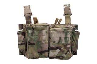 HRT Maximus Placard in Multicam has hook and loop backing